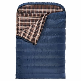 TETON Sports 109 Mammoth  20F Double Sleeping Bag - Blue Plaid