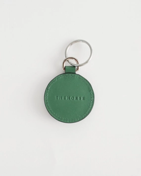 The Leather AirTag Case: Forest