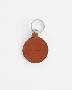 The Leather AirTag Case: Tan