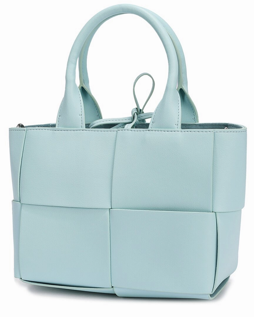 Tiffany & Fred Paris Woven Leather Crossbody