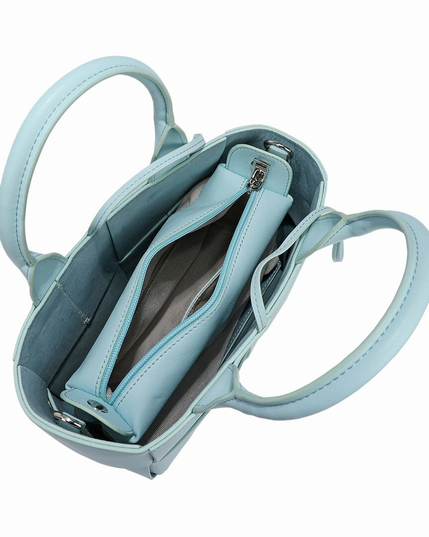 Tiffany & Fred Paris Woven Leather Crossbody