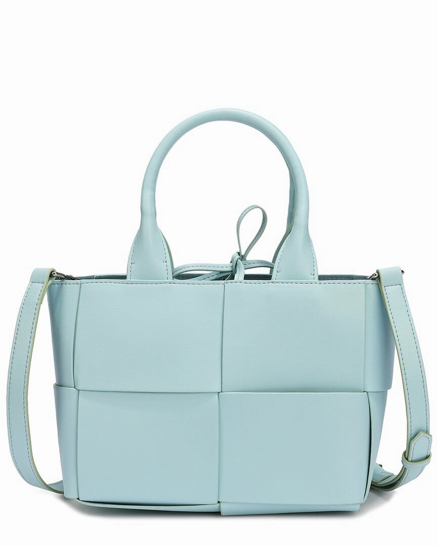 Tiffany & Fred Paris Woven Leather Crossbody