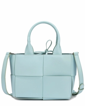 Tiffany & Fred Paris Woven Leather Crossbody