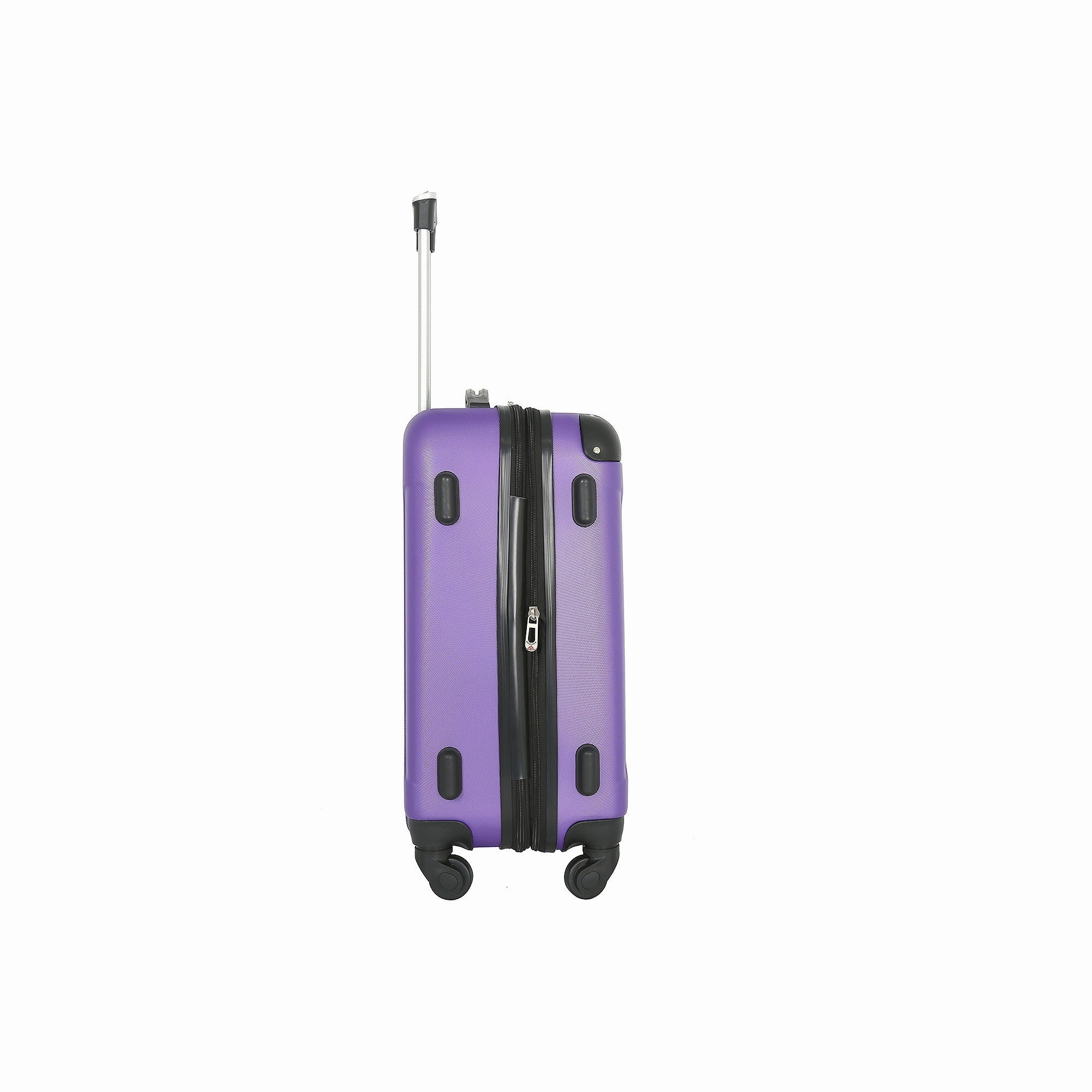 Travelers Club Chicago 20 Inch Hardside Lightweight Luggage - PURPLE ONE SIZE