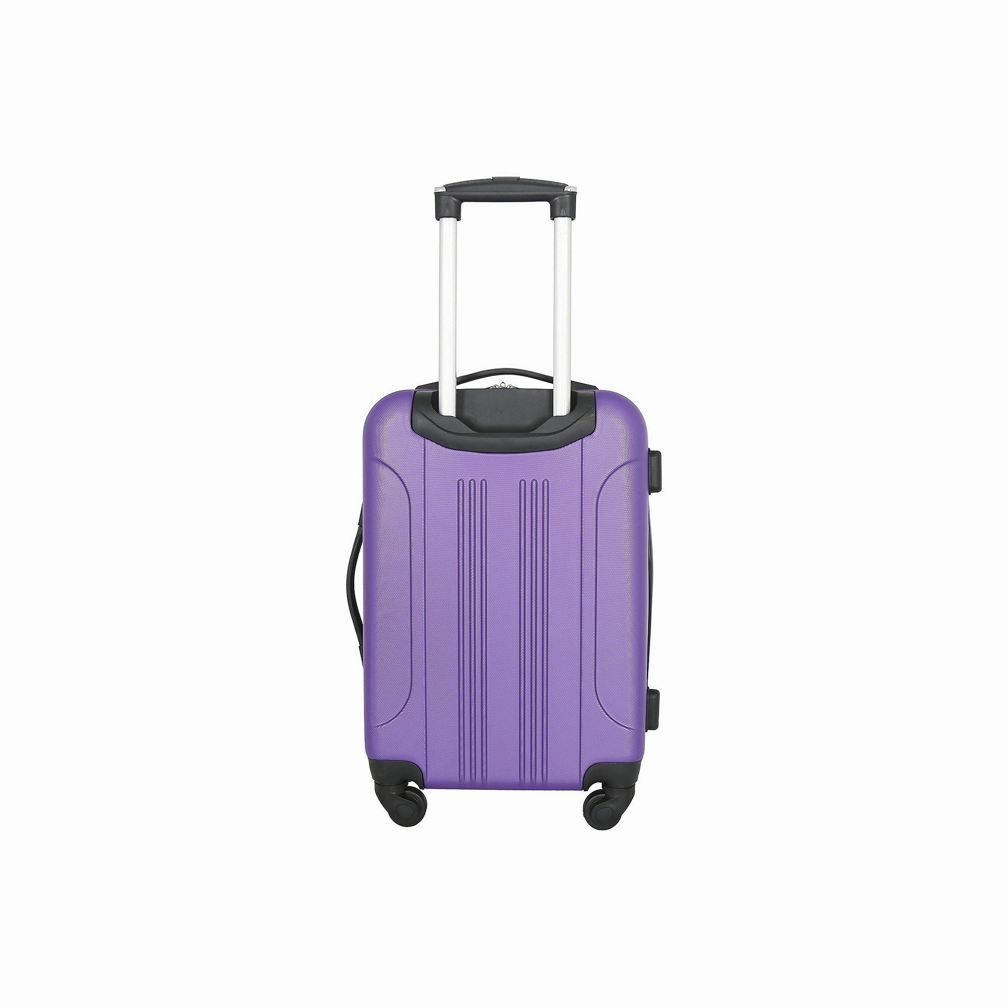 Travelers Club Chicago 20 Inch Hardside Lightweight Luggage - PURPLE ONE SIZE
