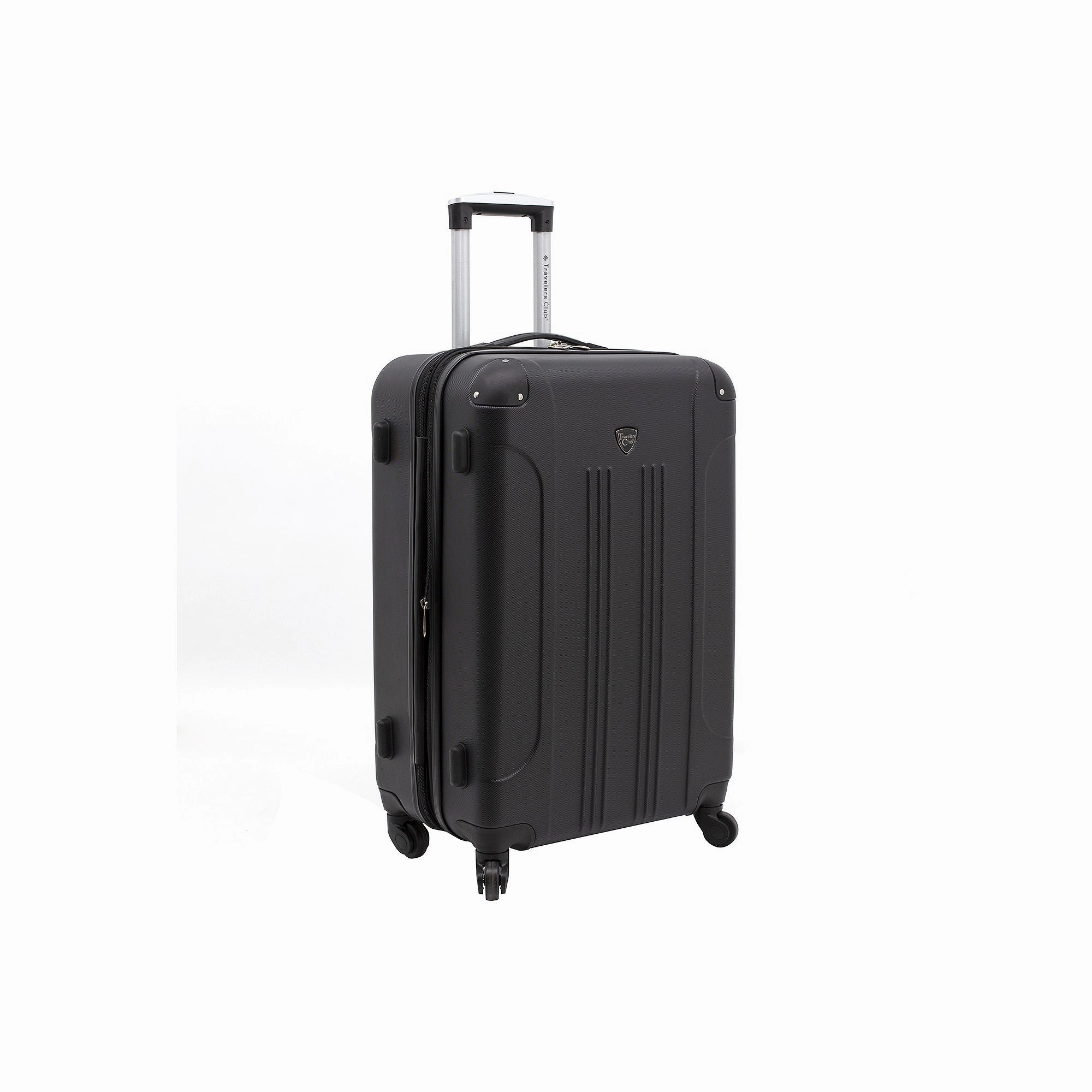 Travelers Club Chicago 28" Hardside Expandable Lightweight Luggage - BLACK ONE SIZE