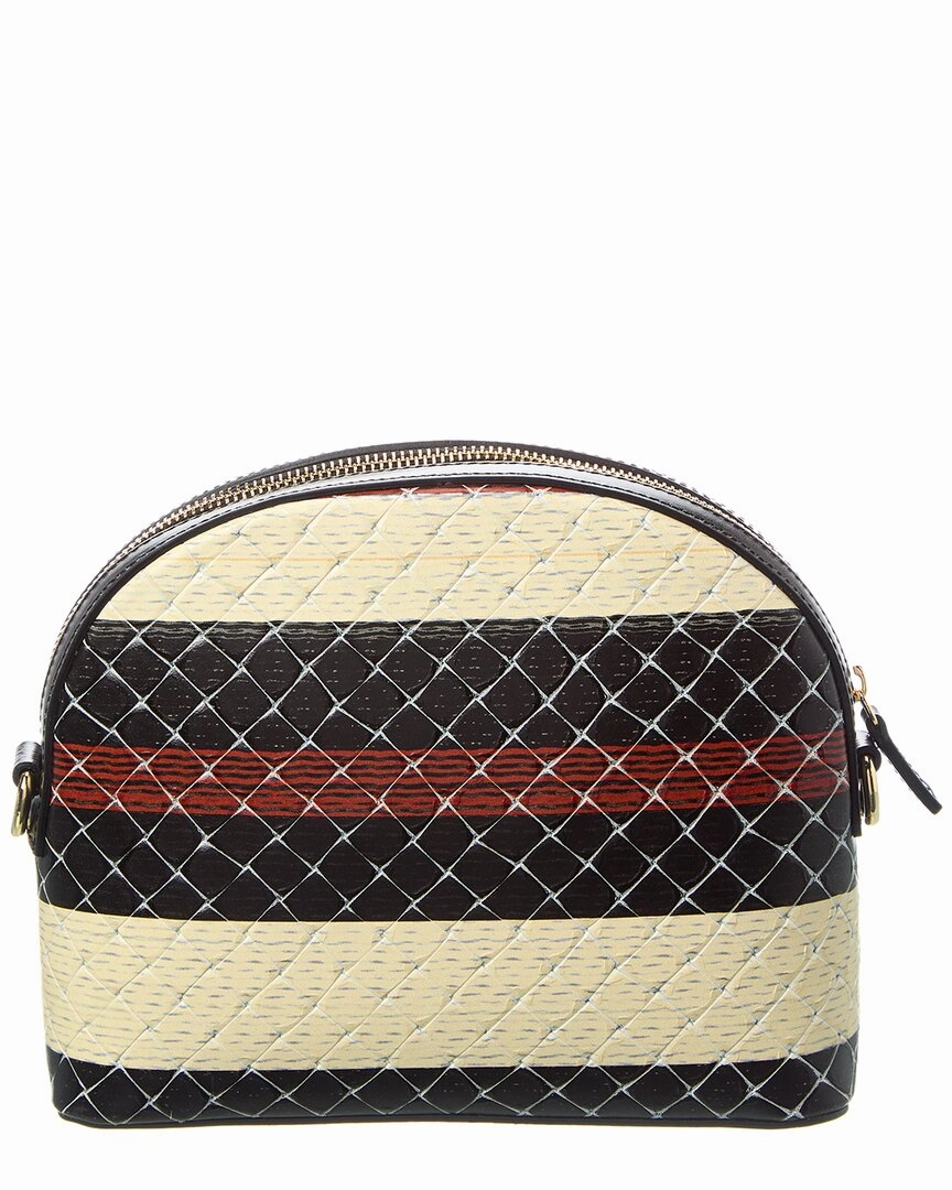 Valentino by Mario Valentino Diana Tresse Leather Crossbody