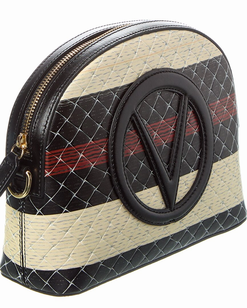 Valentino by Mario Valentino Diana Tresse Leather Crossbody
