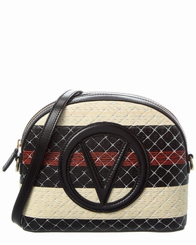 Valentino by Mario Valentino Diana Tresse Leather Crossbody