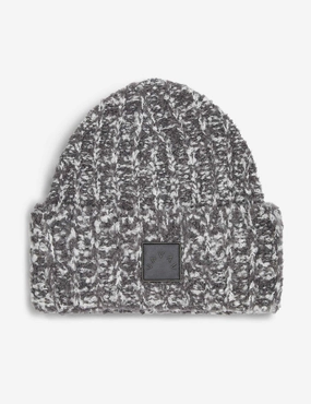 Vernon Boucle Knit Hat - Charcoal