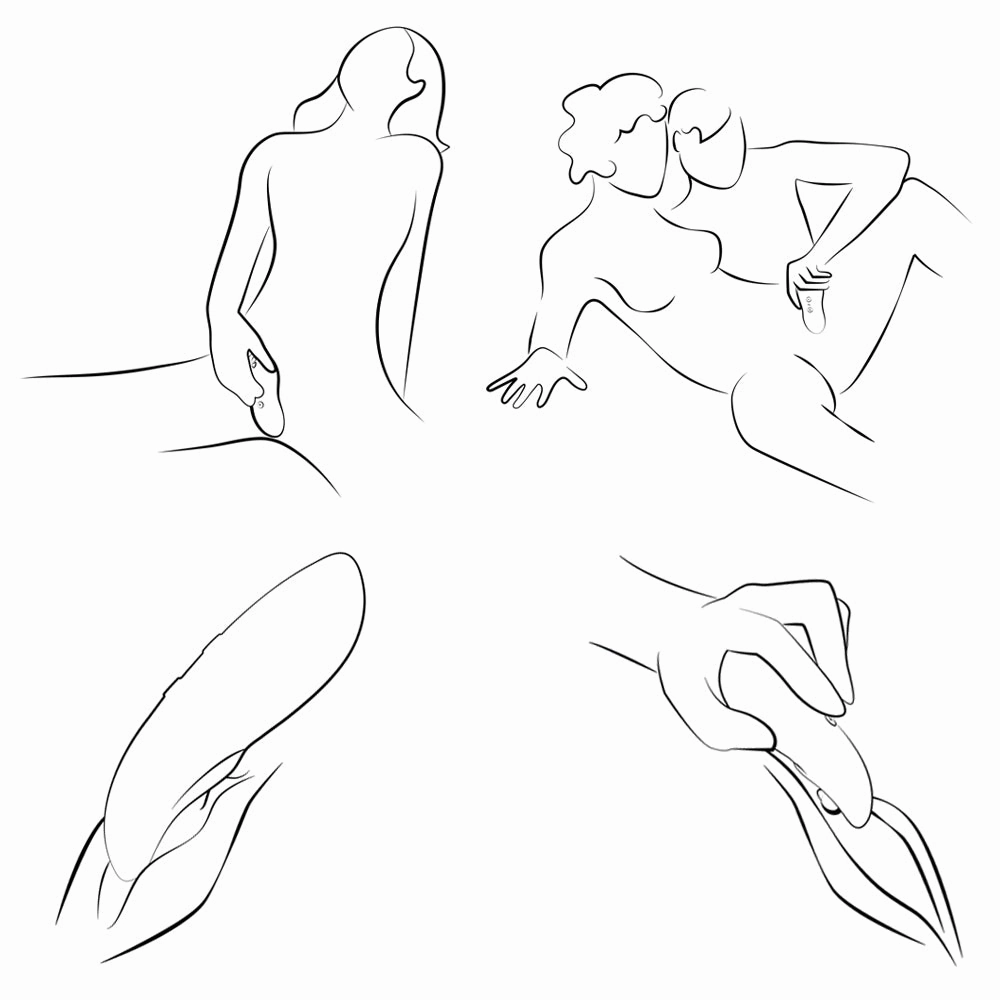 We-Vibe Touch X Lay-On Vibrator & Massager