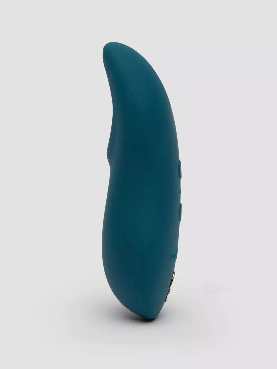 We Vibe TOUCH X Rechargeable Lay-On Clitoral Vibrator Velvet Green & Peach