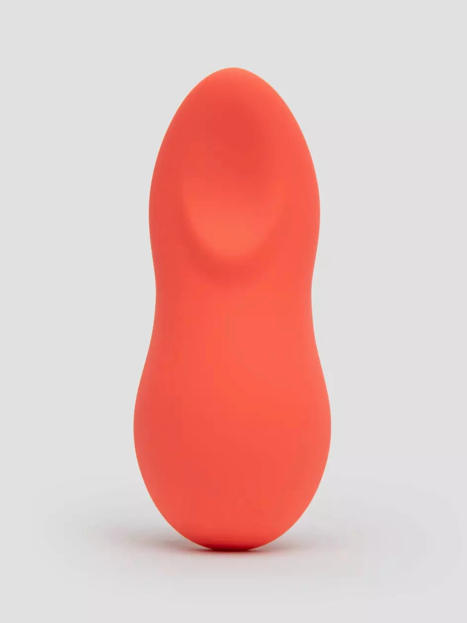 We Vibe TOUCH X Rechargeable Lay-On Clitoral Vibrator Velvet Green & Peach