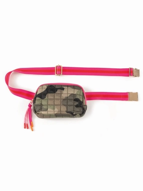 Women's Ezra Belt Bag In Camo